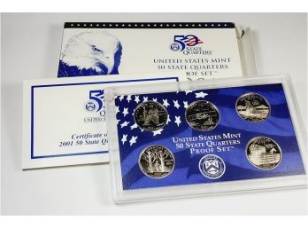 2001 50 State Quarter Proof Set