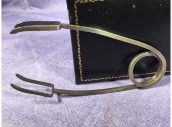 NIce Vintage TIFFANY & Co Small Sterling Silver Tongs