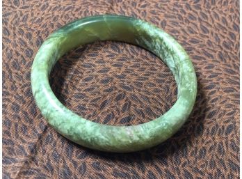 Jade ? Or Hardstone Bangle Bracelet - Very Smooth