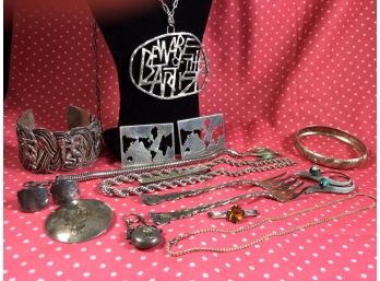 Large Assorted Sterling Silver Lot - Wide Variety Of Pieces - Over 11 Ozt