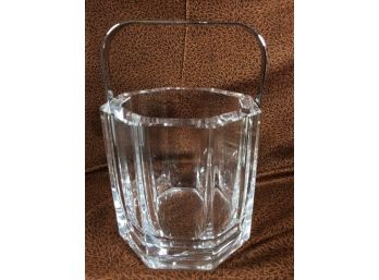 Incredible CARTIER Crystal Ice Bucket - New Never Used - WOW !