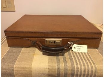 Vintage Hartmann Luggage Co Briefcase With Lock Code