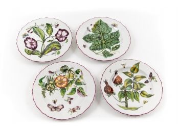 Set Of Four Metropolitan Museum Of Art Mottahedeh Plates