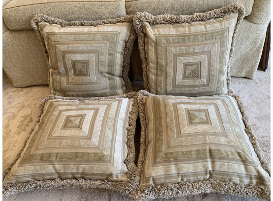 Four Incredible Custom Pillows, Paid $1600