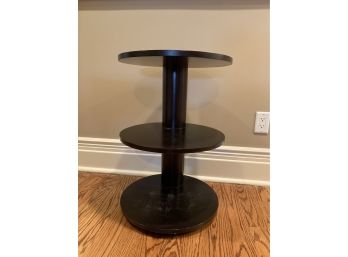 Three Tier Round Side Table