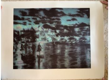 Unframed Pencil Signed Print By Norman H. Gershman