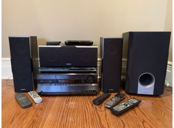 Whole Room Complete Stereo Equipment, Onkyo And Toshiba