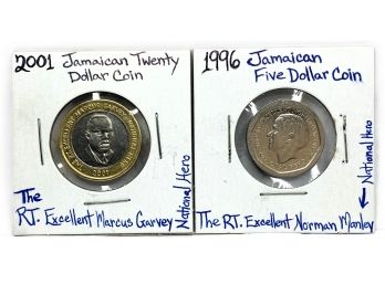 Jamaican Coins (2 Coins In Total)