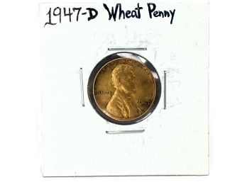 1947-D Wheat Penny