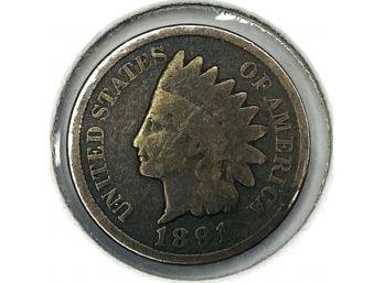 1891 Indian Head Penny