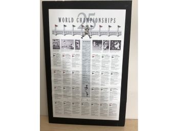 Framed Yankees Records