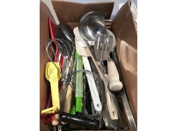 Large Lot Of Utensils And Flatware