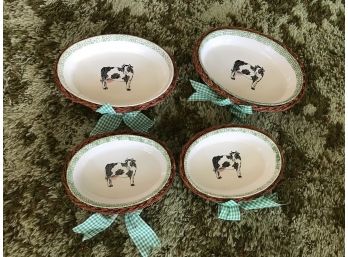 Four Cow Casserole Dishes