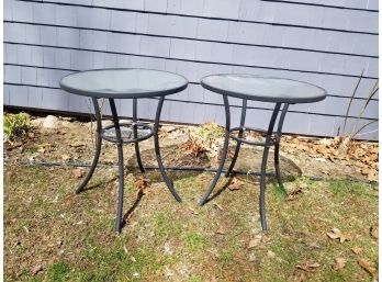 Glass Top Outdoor Cocktail Tables - FAIRFIELD PICKUP