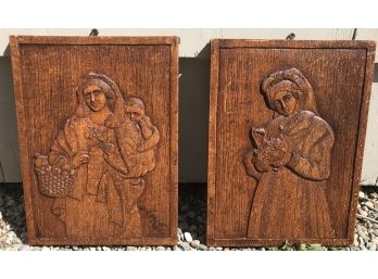 Antique French Religious Carvings - WESTPORT PICKUP
