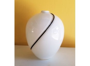 Murano Style Hand Blown Art Glass Vase - WESTPORT PICKUP