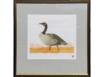 Vintage Signed Print 'Canada Geese' - WESTPORT PICKUP
