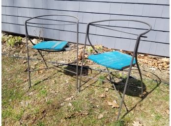 Mid Century Wrought Iron Chair Project - FAIRFIELD PICKUP