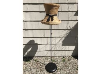 Standing Lamp And 'Hat' Decorative Shade - WESTPORT PICKUP