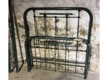 Antique Cast Iron Bedframe - FAIRFIELD PICKUP