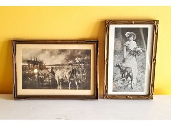 Framed Vintage Prints - WESTPORT PICKUP