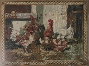 French Rooster Tapestry - WESTPORT PICKUP