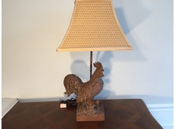 Rooster Form Table Lamp