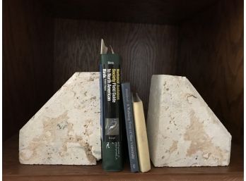Very Heavy Real Coral Bookends