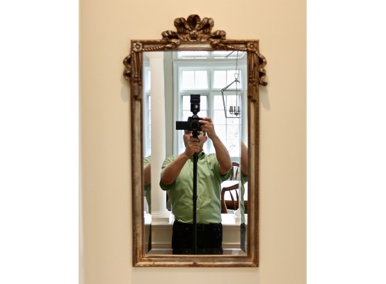 The Willow Creek Collection Carved Wood Mirror
