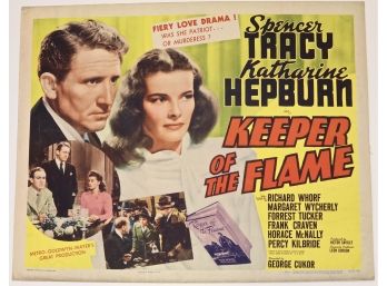 Original Vintage “Keeper Of The Flame”  Movie Poster