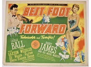 Original Vintage “Best Foot Forward” Movie Poster