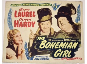 Original Vintage “The Bohemian Girl”  Movie Poster