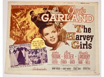 Original Vintage 'The Harvey Girls' Half Sheet Movie Poster