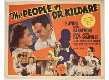 Original Vintage “The People Vs. Dr. Kildare”  Movie Poster