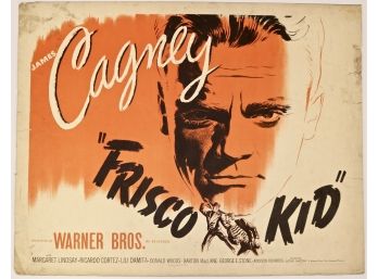 Original Vintage 'Frisco Kid' Half Sheet Movie Poster
