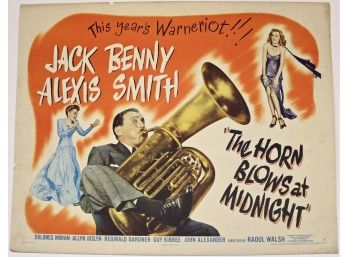 Original Vintage “The Horn Blows At Midnight” Movie Poster