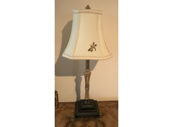 Lamp With A Dragonfly On The Shade