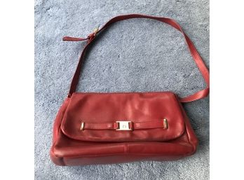 Etienne Aigner Red Leather Purse