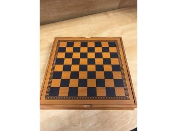 Wood Checker/chess/ Backgammon Game Board