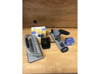 Office Heavy Duty Stapler And Hole Punchers
