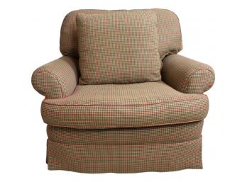 Ralph Lauren Plaid Upholstered Club Chair