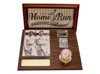 Babe Ruth & Lou Gehrig Yankee Greats Baseball Memorabilia