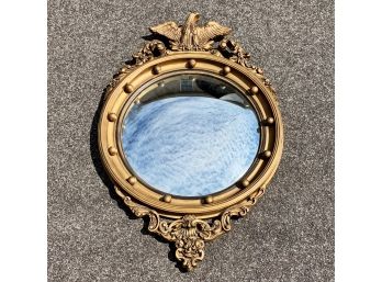 Federal Gilt Wood Convex Mirror