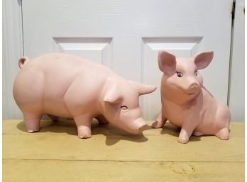 Ceramic Pigs - AS IS