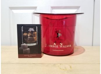 Johnnie Walker Ice Bucket And Savor Stones