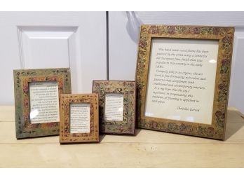 Hand Painted Frames By Christine Gerard