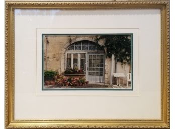 Framed French Country Photograph
