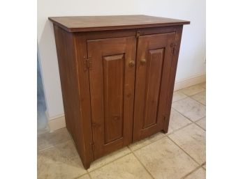 Pine Console Or Bar Cabinet
