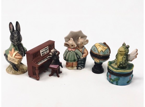 Miniature Ceramics & Pill Boxes