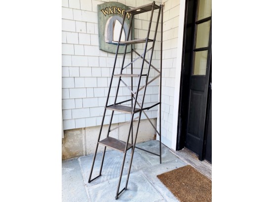 Collapsible Ladder Style Shelf (1)
